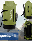 DryPack 45 Liter Waterproof Backpack