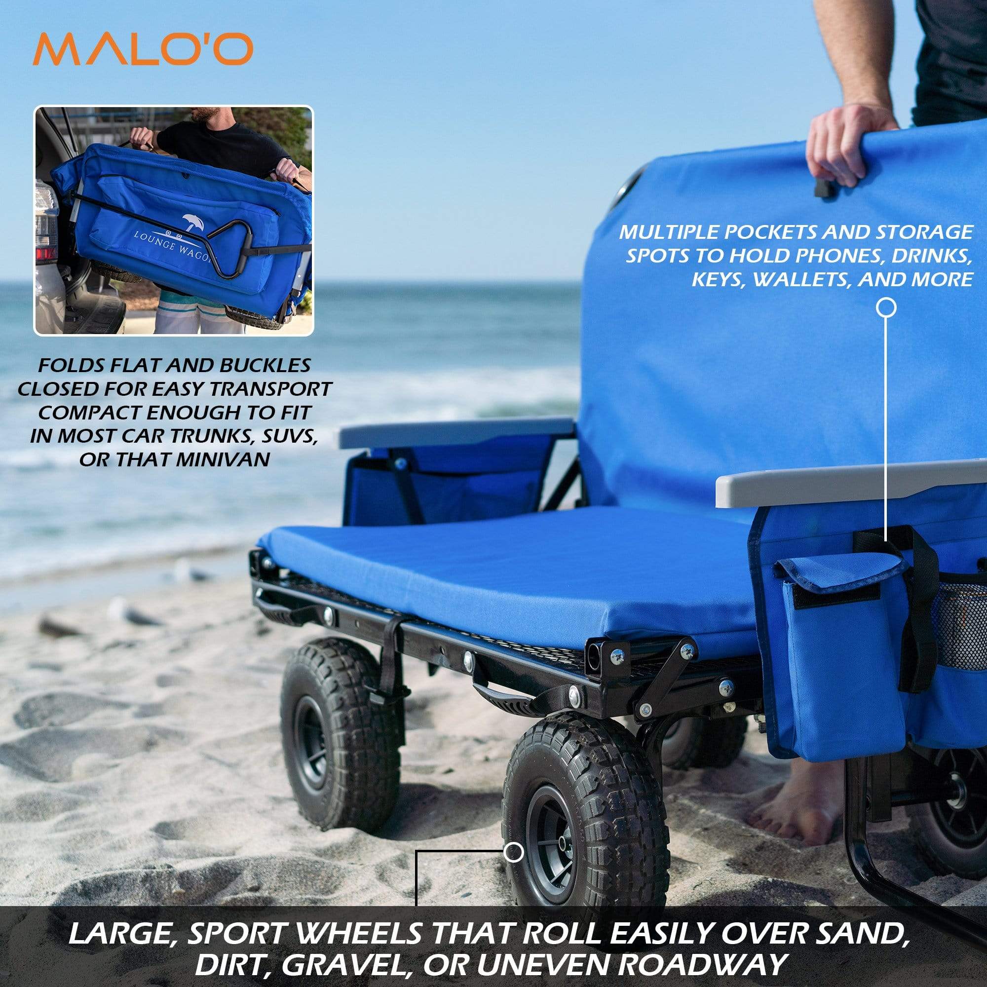 Malo&#39;o Racks Lounge Wagon