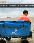 Malo'o Racks Lounge Wagon Beach Umbrella