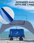 Malo'o Racks Lounge Wagon Beach Umbrella