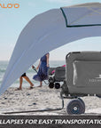 Malo'o Racks Lounge Wagon Beach Umbrella