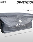 Malo'o Racks Lounge Wagon Storage Cover