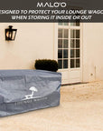 Malo'o Racks Lounge Wagon Storage Cover