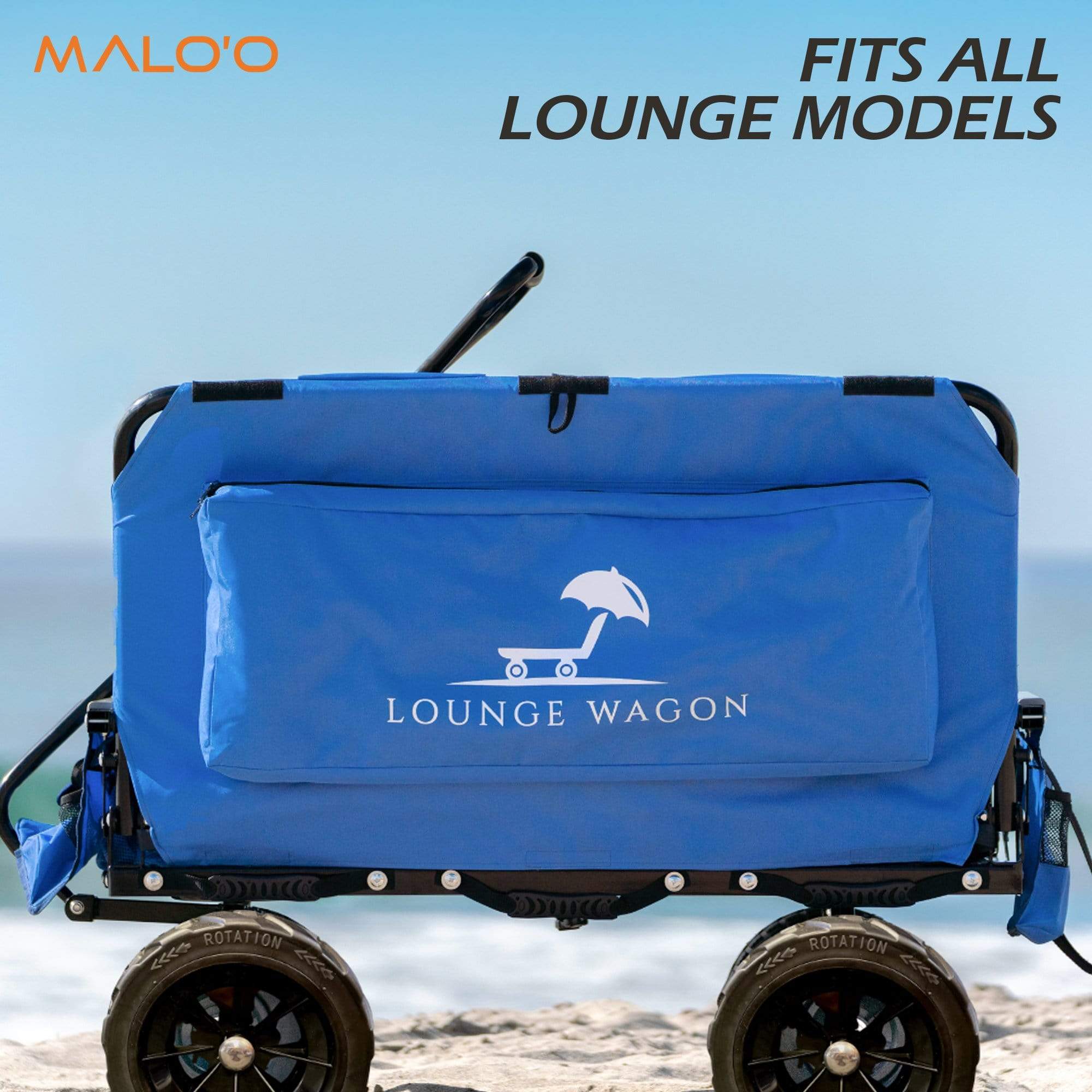 Malo'o Racks Lounge Wagon Wheels