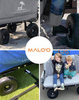Malo'o Racks Lounge Wagon Wheels