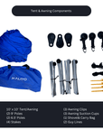 Malo'o Racks Malo'o Beach Tent & Vehicle Awning
