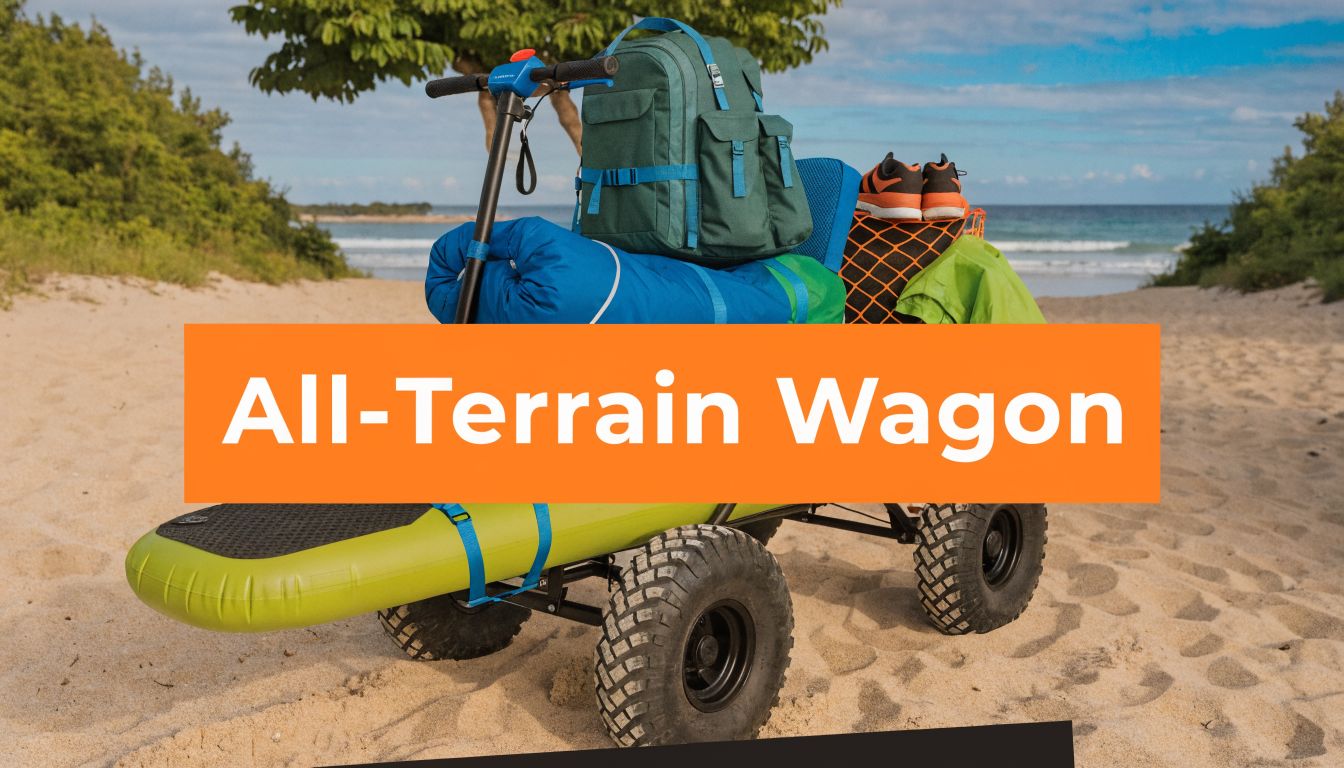All Terrain Utility Wagon: Wheels, Capacity & More - Lounge Wagon