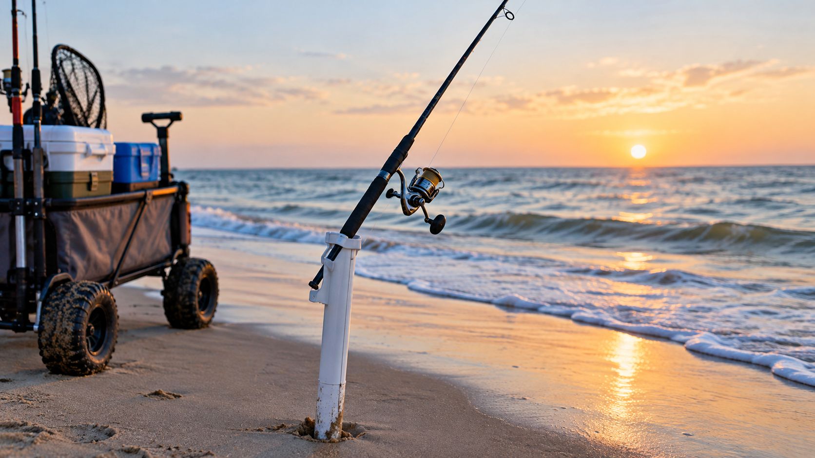 Beach Rod Holders: The Essential Shoreline Fishing Guide - Lounge Wagon
