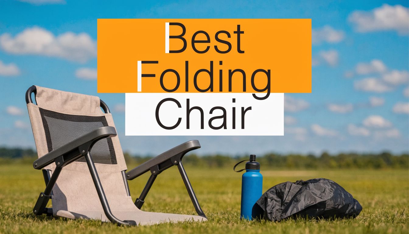 Best Folding Sports Chair: 2026 Ultimate Buyer's Guide