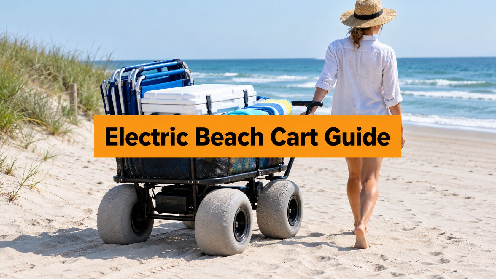Electric Beach Cart Buying Guide: What to Know First - Lounge Wagon