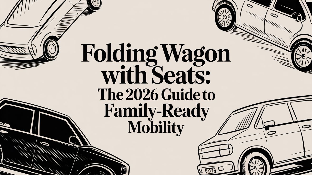 Folding Wagon with Seats: The 2026 Guide to Family-Ready Mobility - Lounge Wagon
