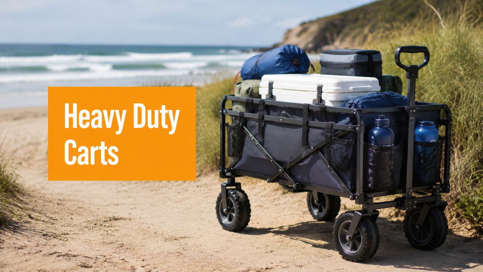 Heavy Duty Wheeled Carts: Your Ultimate 2026 Buying Guide - Lounge Wagon