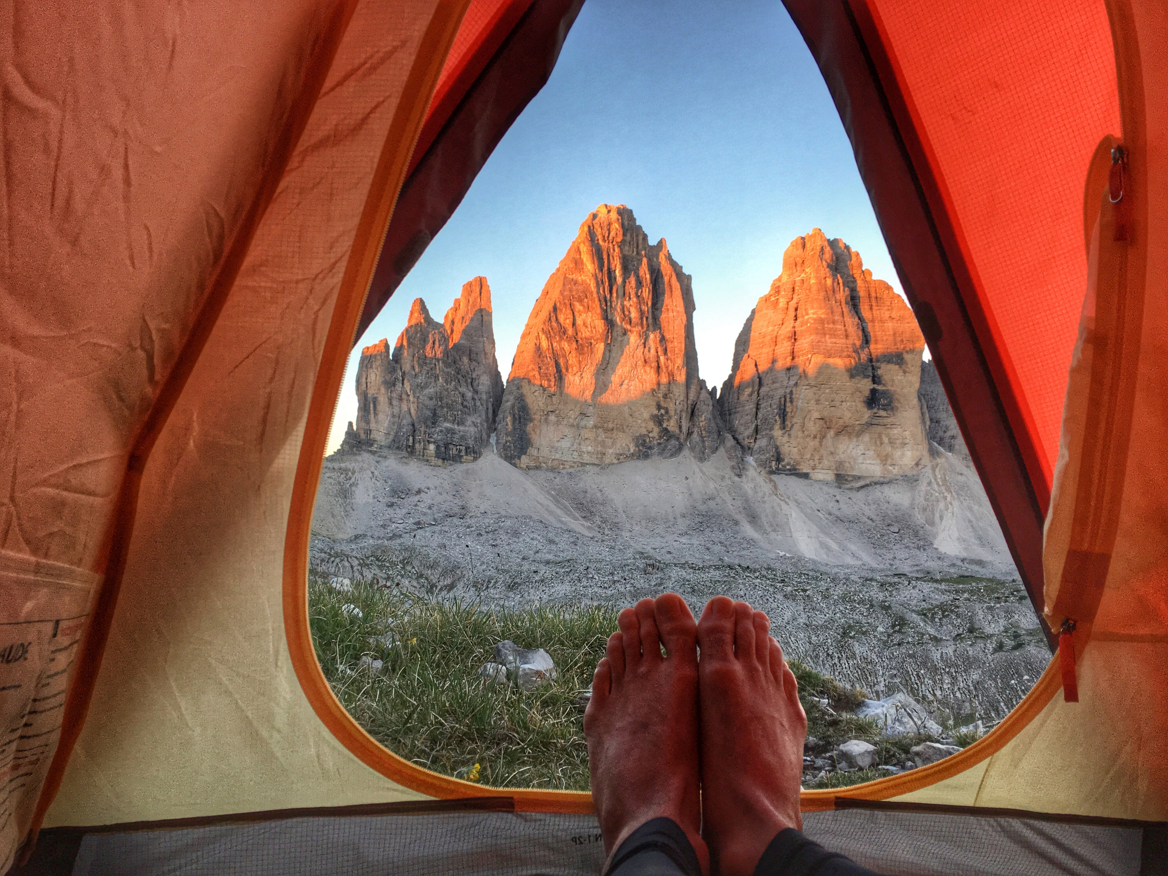 Hiking And Camping Is Like Fish 'N Chips