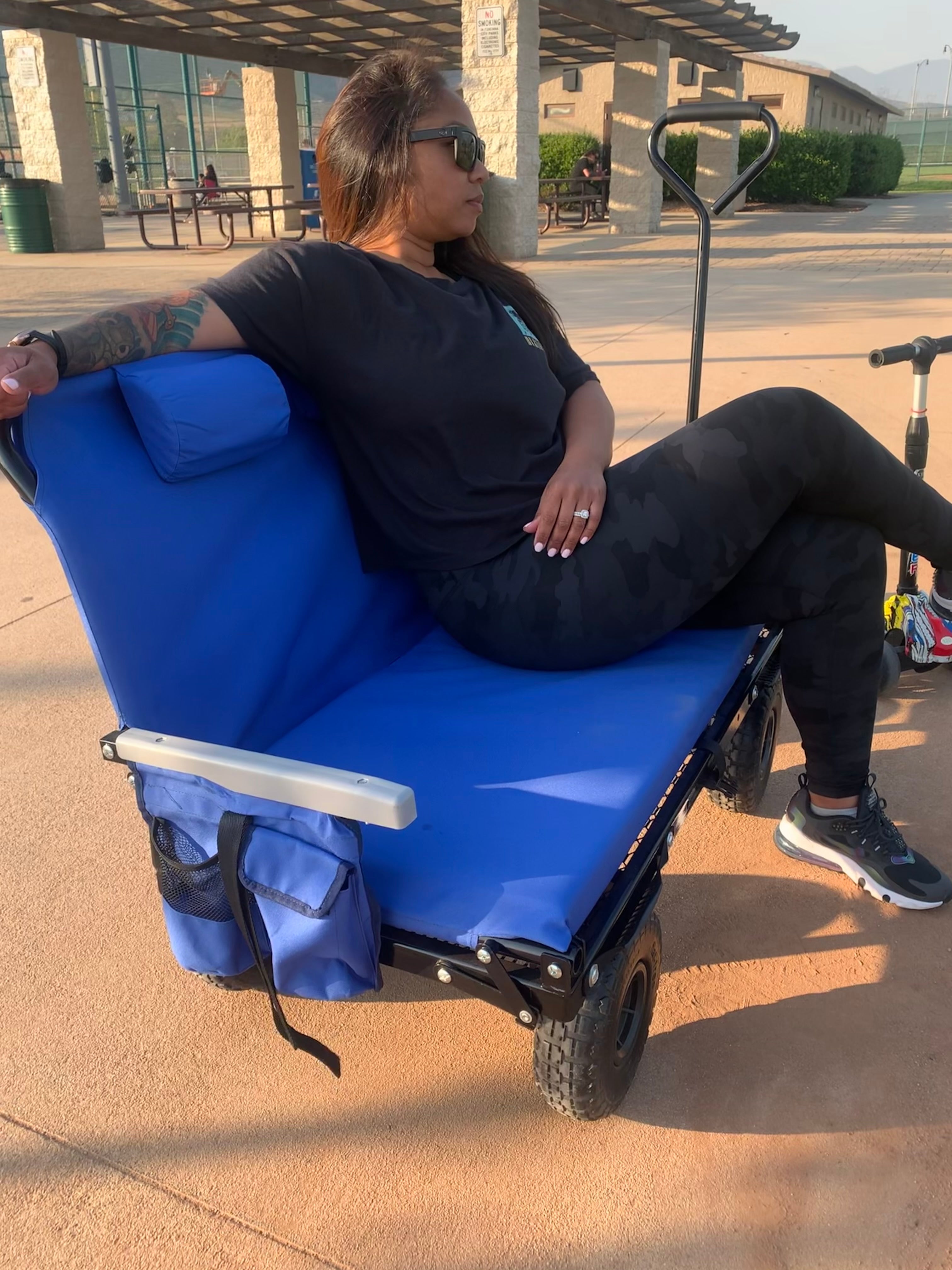 How a Beach Wagon with Seats is Vital for Tournament Days - Lounge Wagon