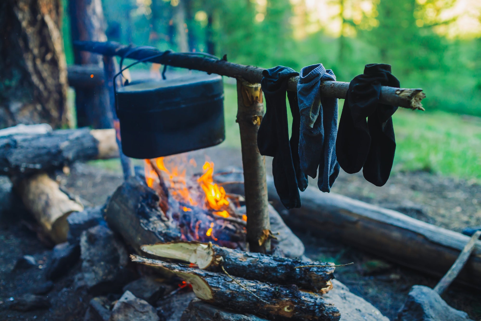 How-To Dry Your Clothes While on The Road