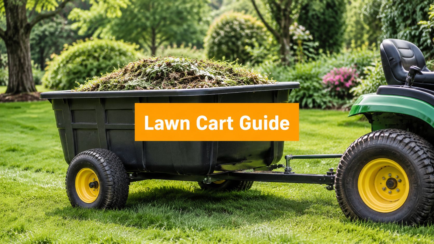 Lawn Carts for Tractors: Find Your Perfect Hauler - Lounge Wagon