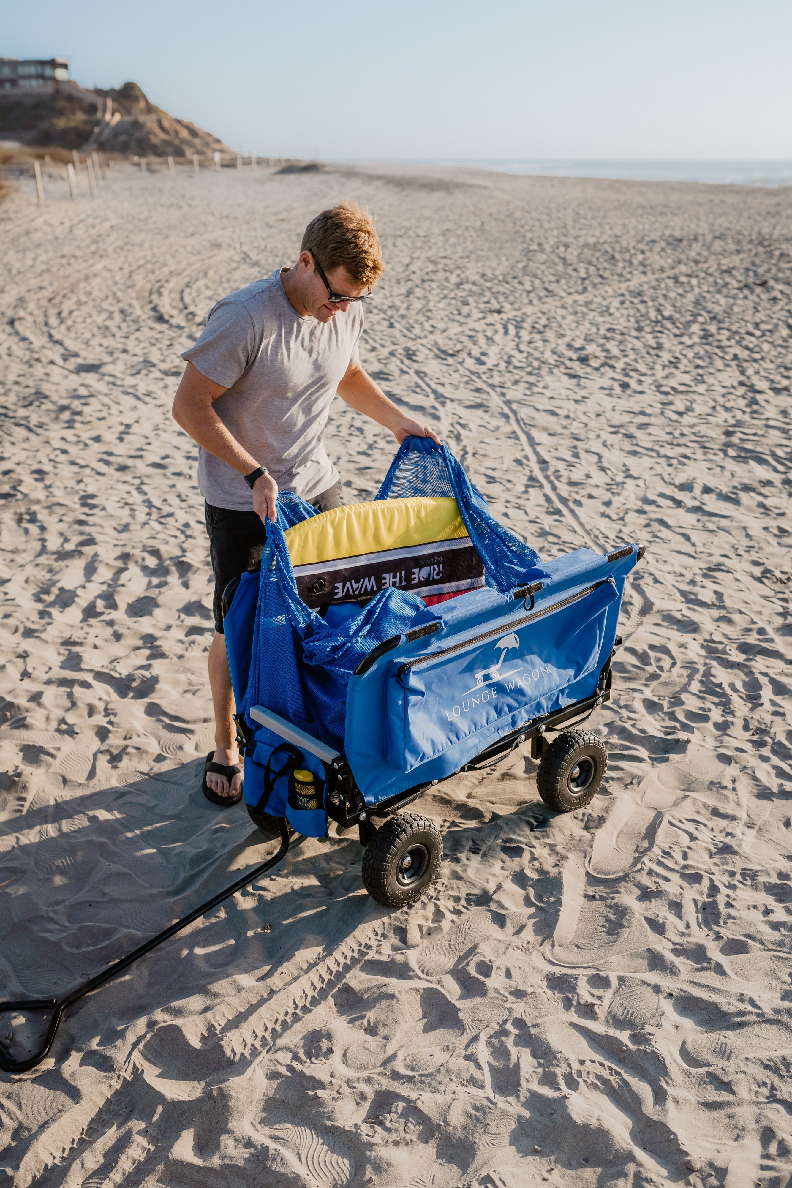 Master Any Terrain with 10 Inch Wagon Wheels - Lounge Wagon