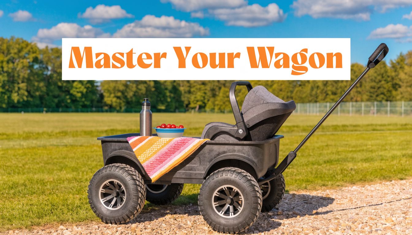 Mastering Your Wagon with Car Seat Attachment - Lounge Wagon