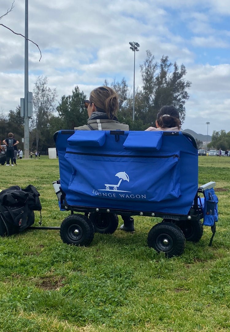 Park Picnic Wagon Hacks for Parents at Youth Sports Events - Lounge Wagon