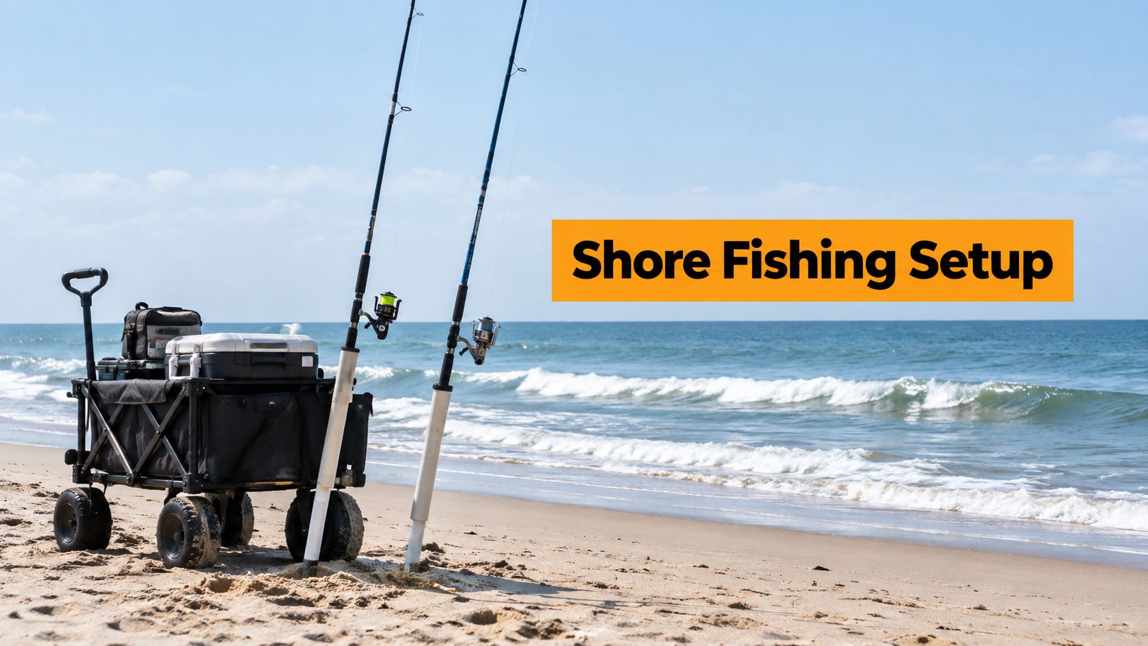 Shore Fishing Setup: The Complete Guide for 2026 - Lounge Wagon