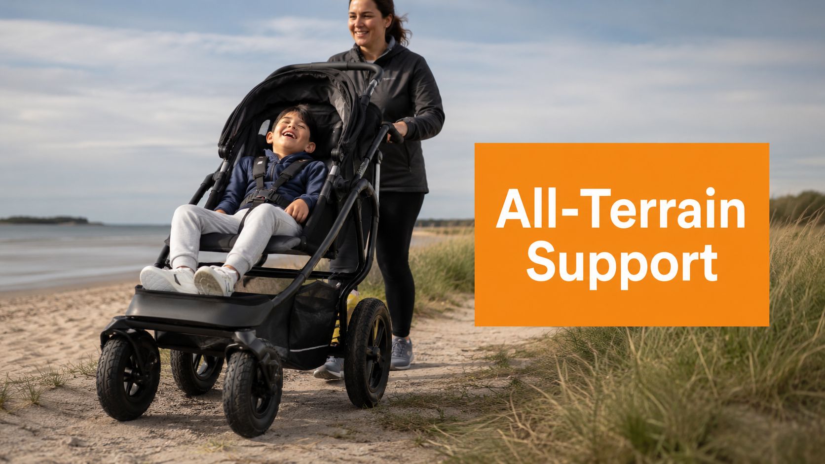 Special Needs Stroller Guide for All-Terrain Support - Lounge Wagon