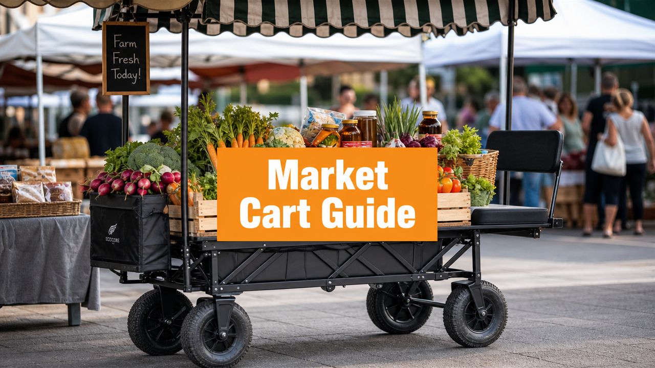The Essential Farmers Market Cart: A 2026 Buyer's Guide - Lounge Wagon