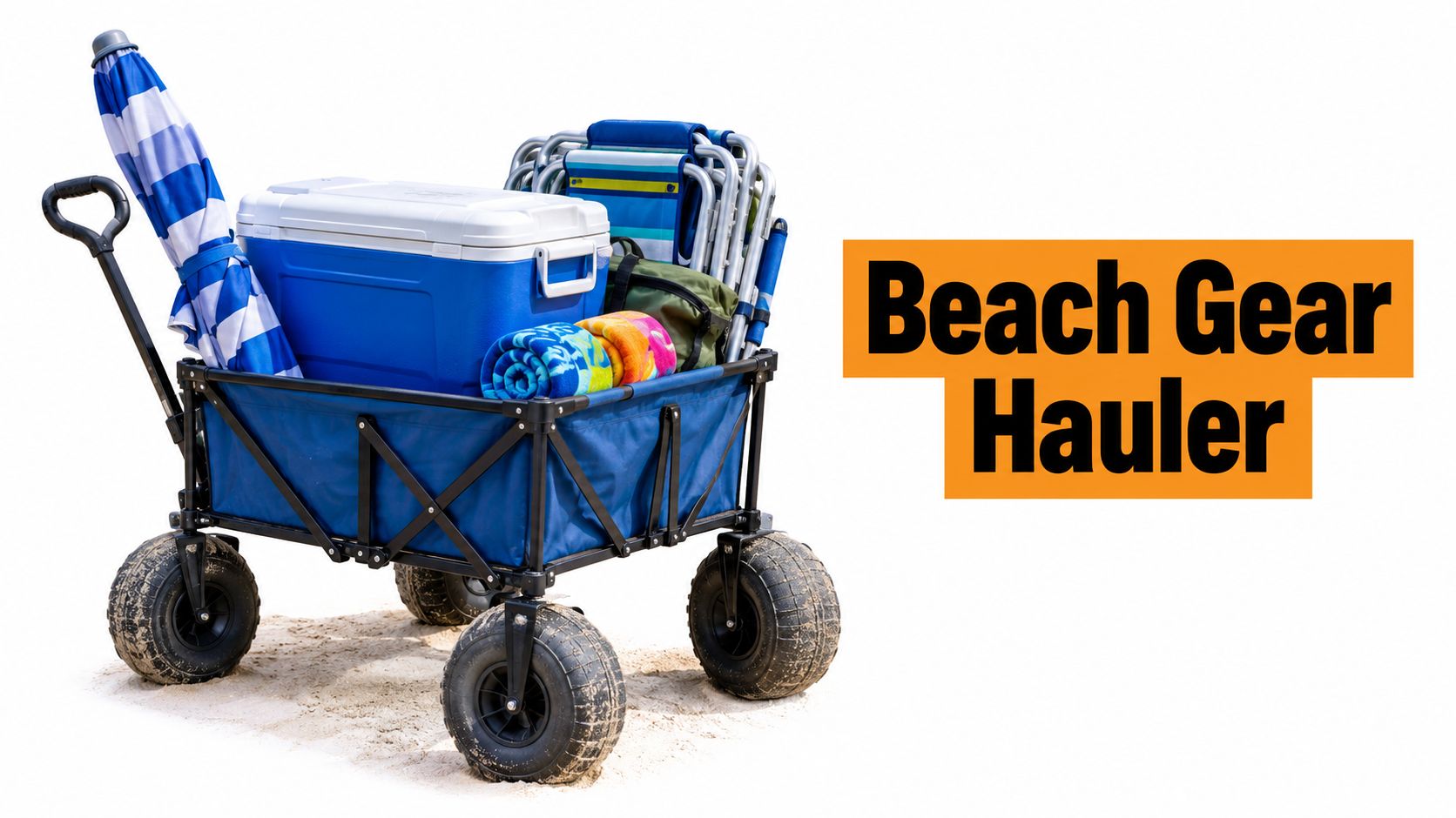 The Ultimate Beach Gear Hauler Guide - Lounge Wagon