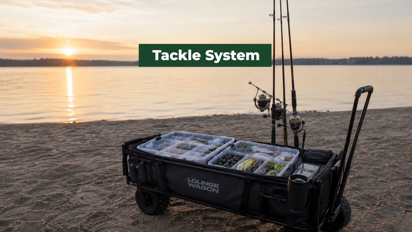 The Ultimate Tackle Organization System for Mobile Anglers - Lounge Wagon