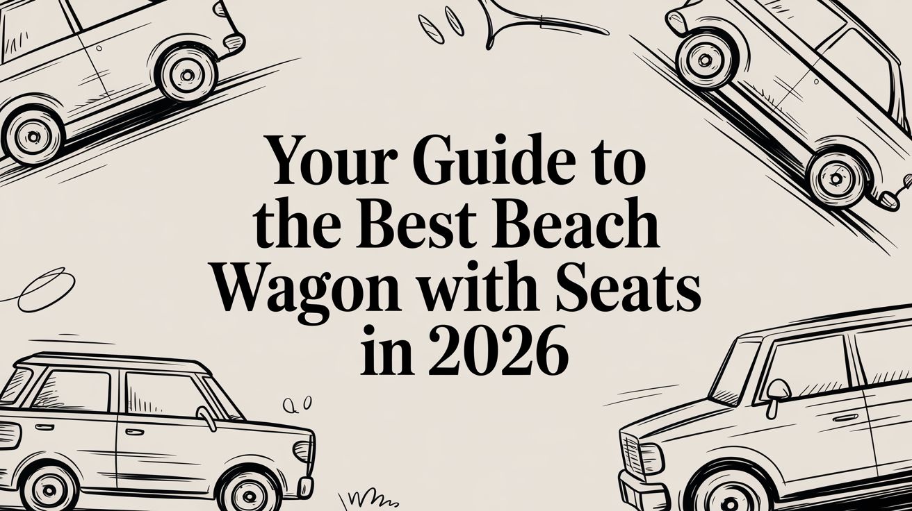 Your Guide to the Best Beach Wagon With Seats in 2026 - Lounge Wagon