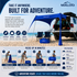DualShade™ 10x10 - Instant beach shade. Vehicle-ready awning