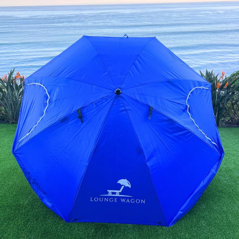 7' Sports Umbrella XL Lounge Wagon