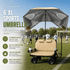 6' XL Sport Umbrella - Lounge Wagon