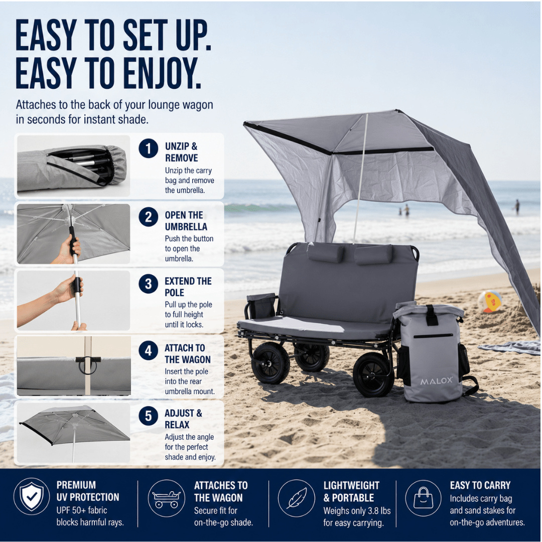 Canopy Umbrella - Lounge Wagon