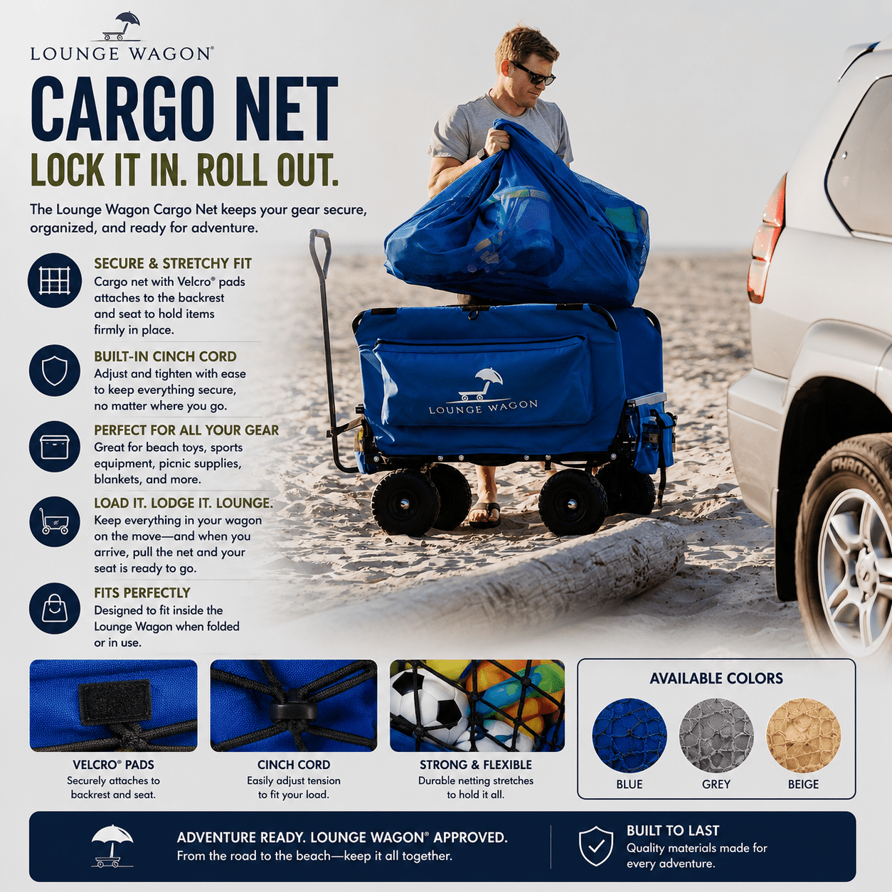 Cargo Net - Lounge Wagon