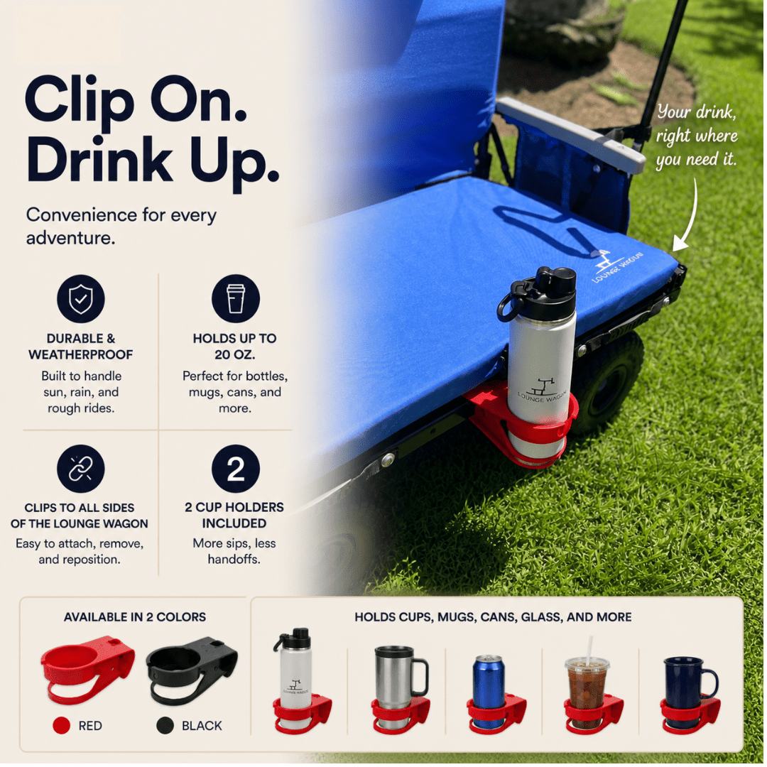 Cup Holder (Pair) - Lounge Wagon