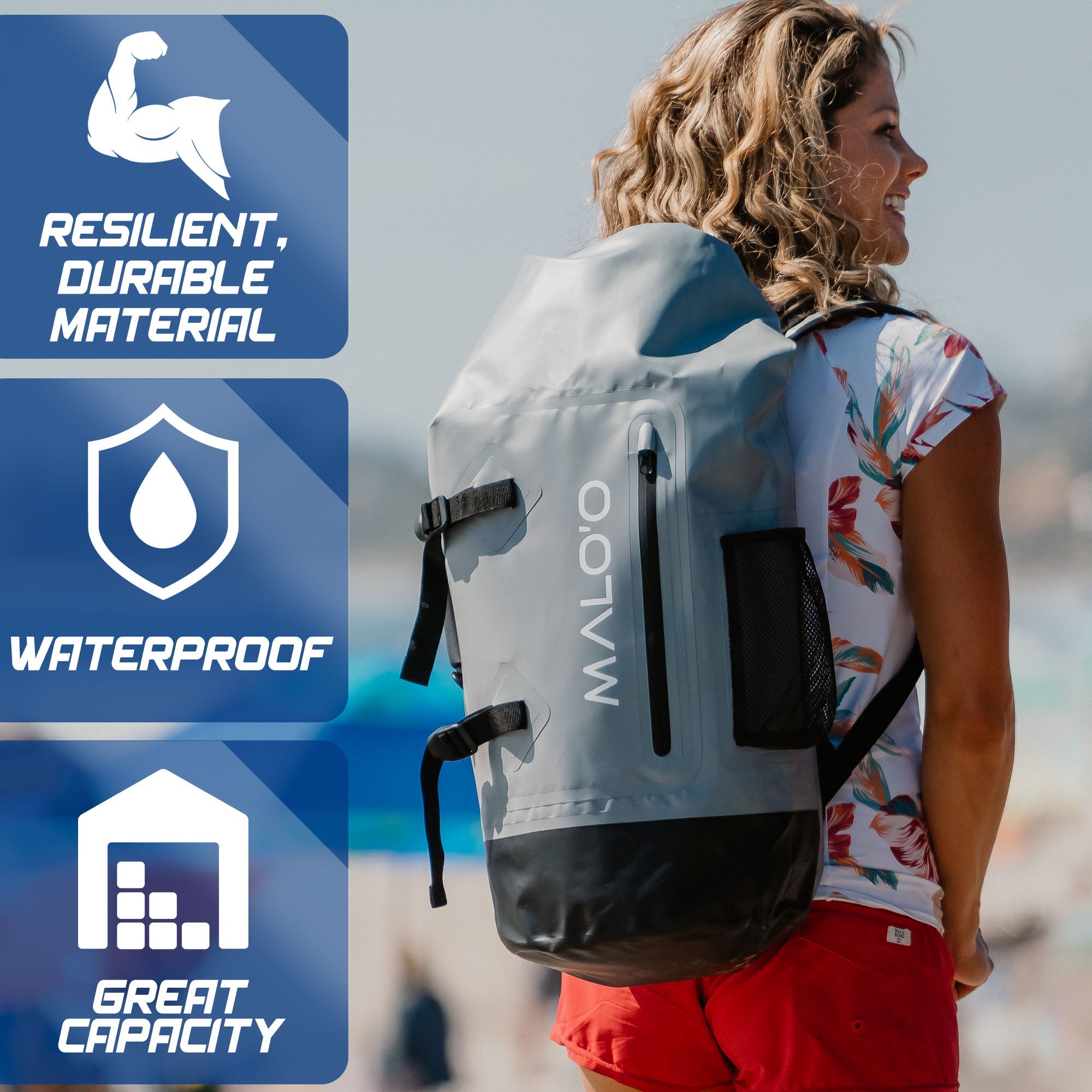 DryPack 45 Liter Waterproof Backpack - Lounge Wagon