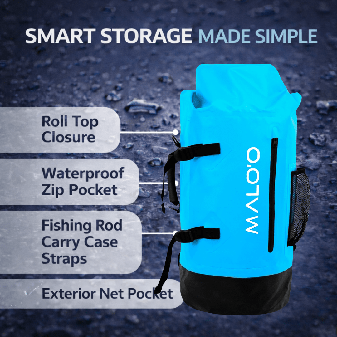 DryPack 45 Liter Waterproof Backpack - Lounge Wagon