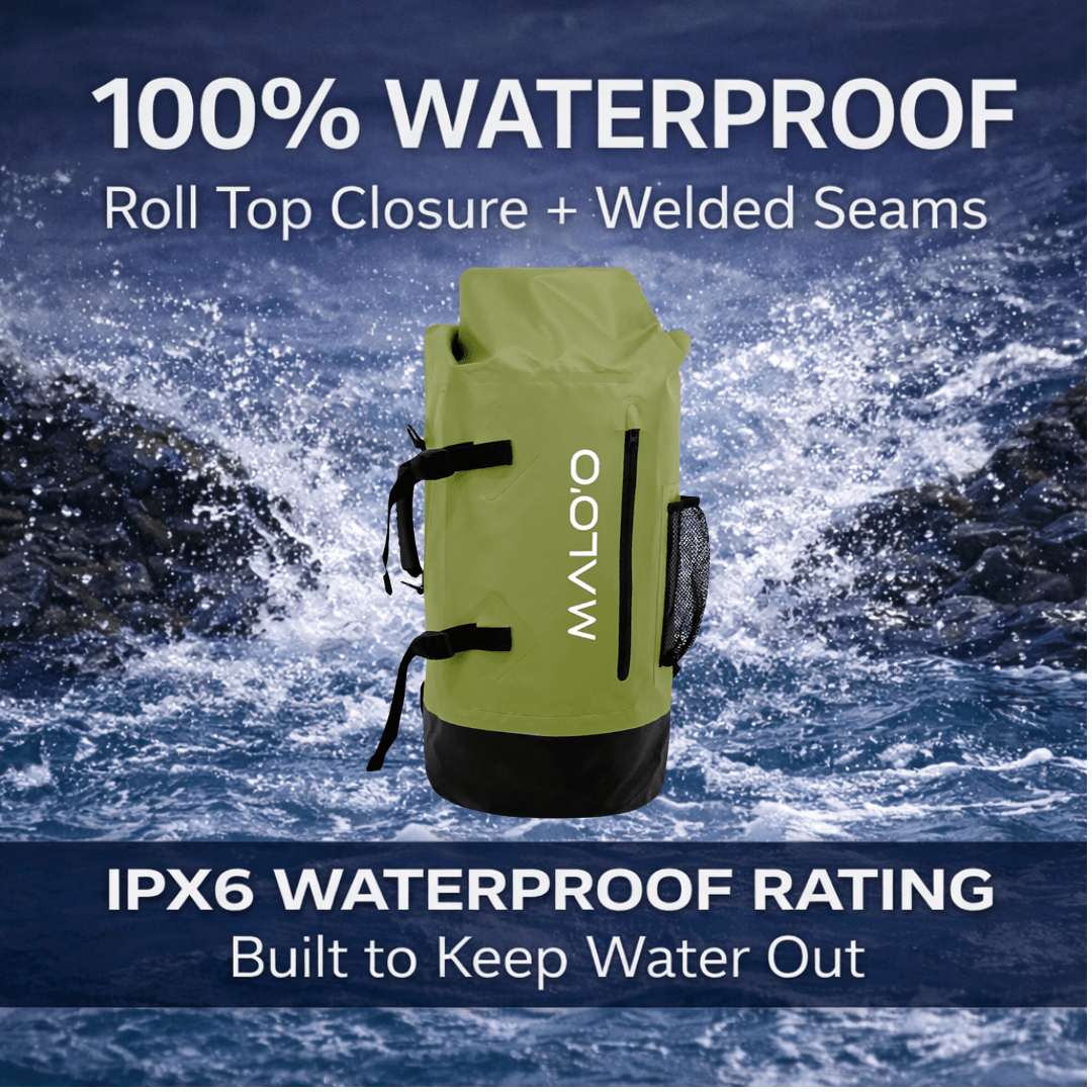 DryPack 45 Liter Waterproof Backpack - Lounge Wagon