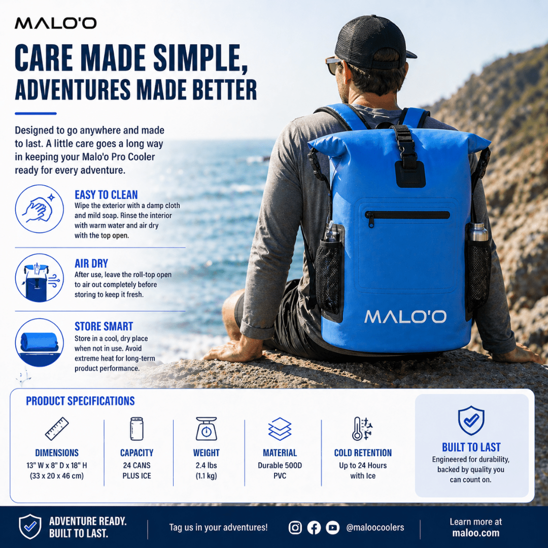 DryPack Backpack Cooler - Lounge Wagon