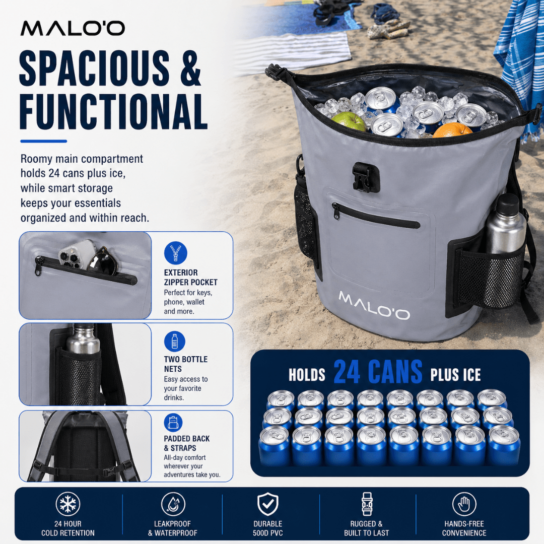DryPack Backpack Cooler - Lounge Wagon