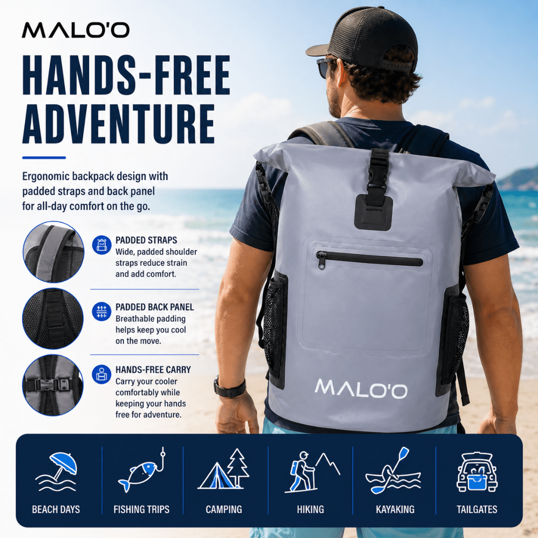 DryPack Backpack Cooler - Lounge Wagon