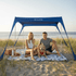 DualShade™ 10x10 - Instant beach shade. Vehicle - ready awning - Lounge Wagon