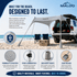 DualShade™ 10x10 - Instant beach shade. Vehicle - ready awning - Lounge Wagon