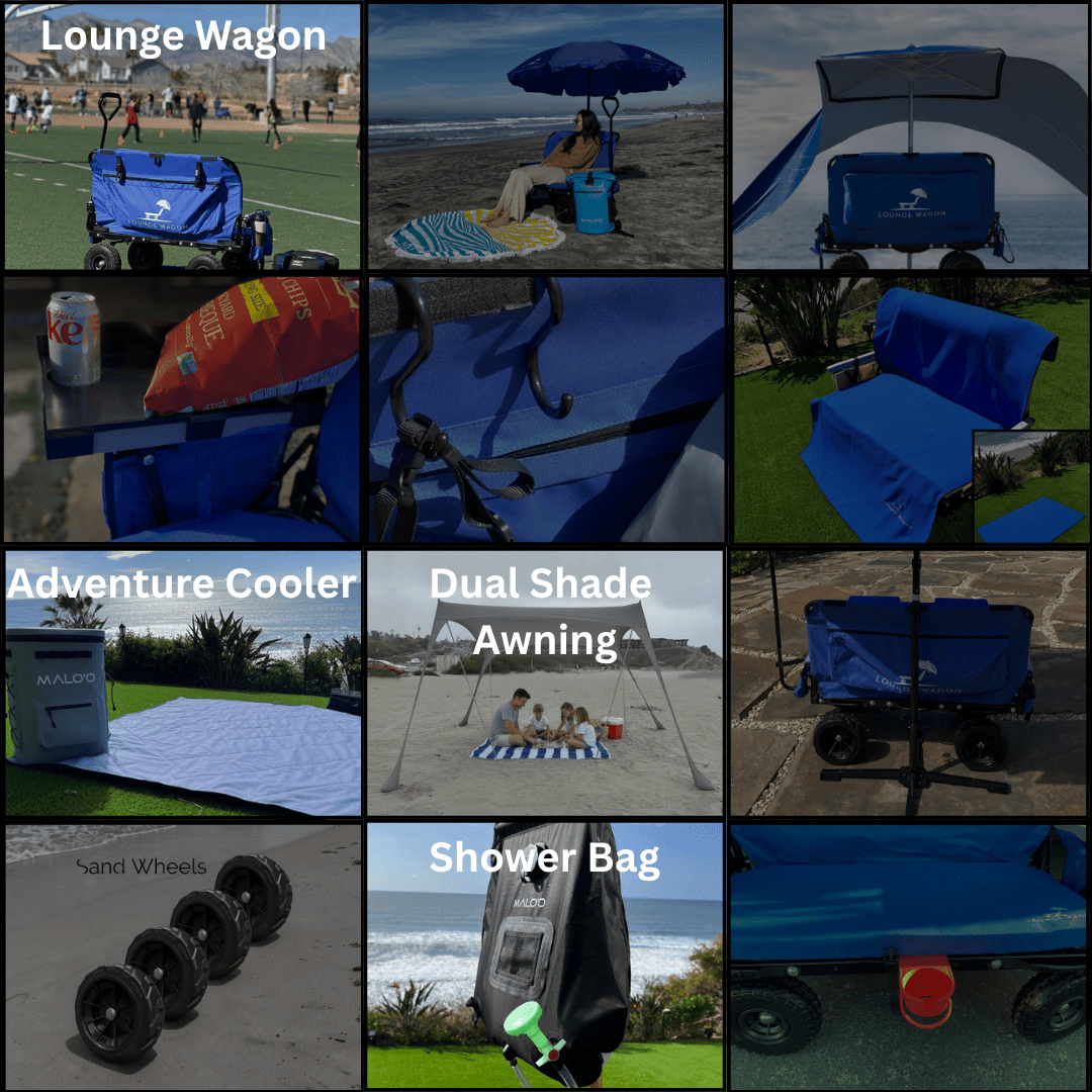 Family Camping Setup - Lounge Wagon