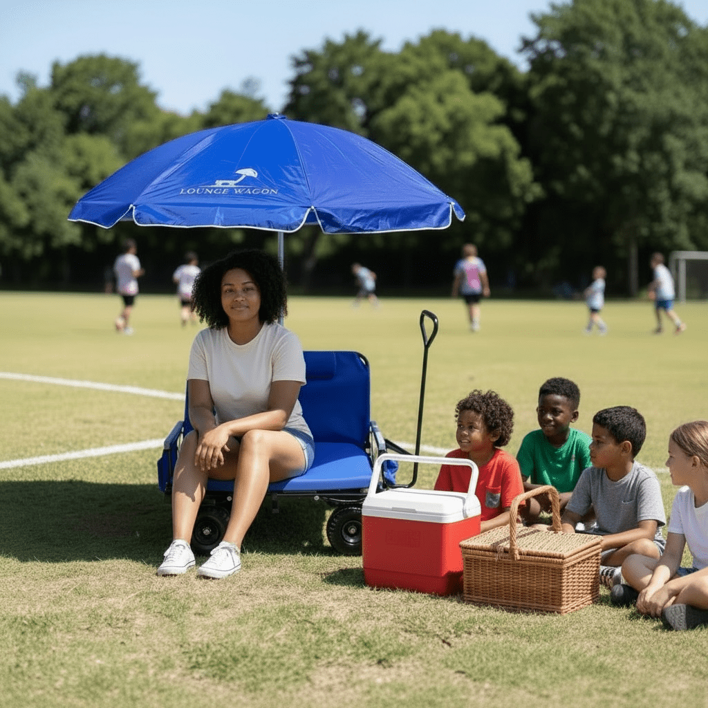 Lounge Wagon - Wagon, Seating & Shade - Lounge Wagon