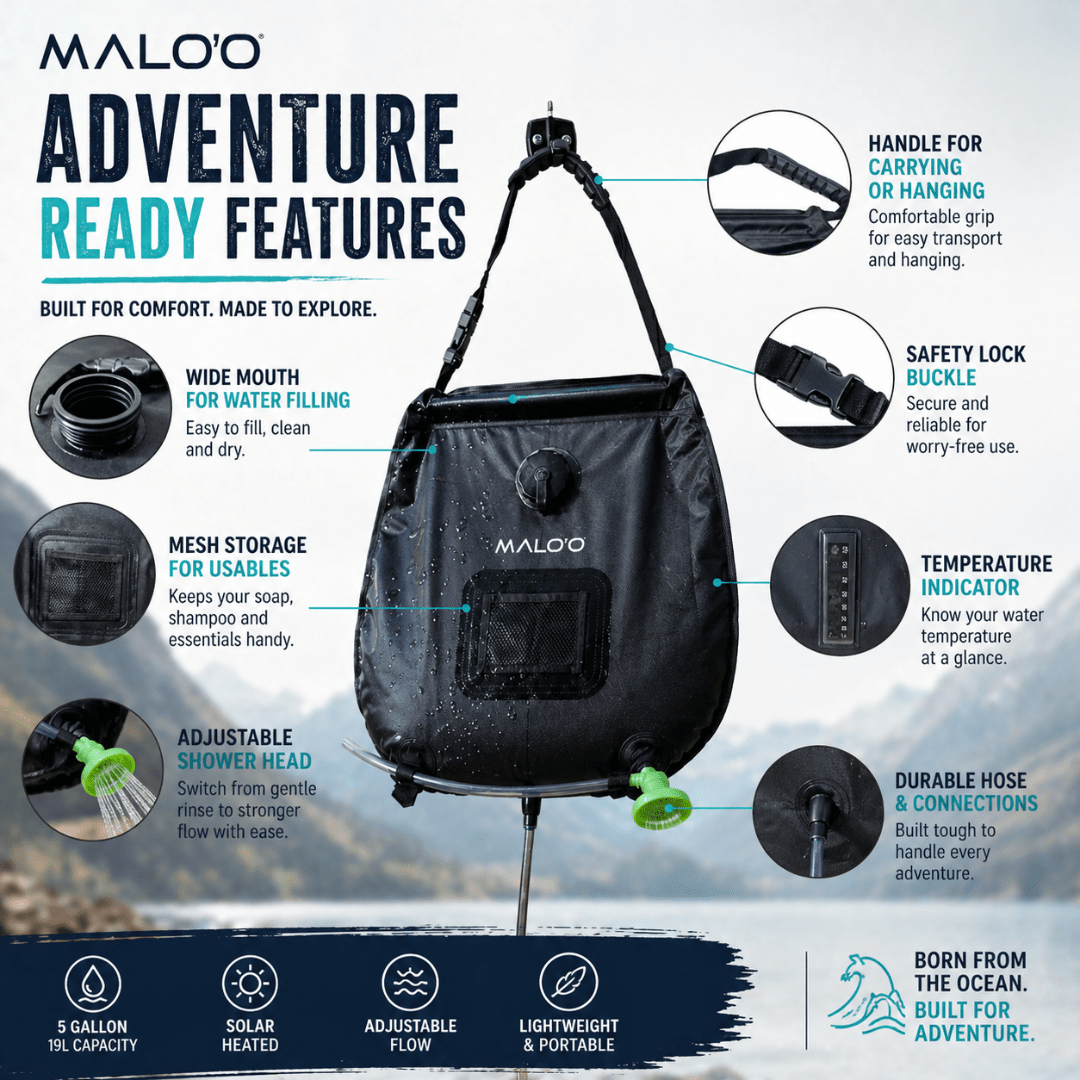 Portable Shower Bag - Lounge Wagon