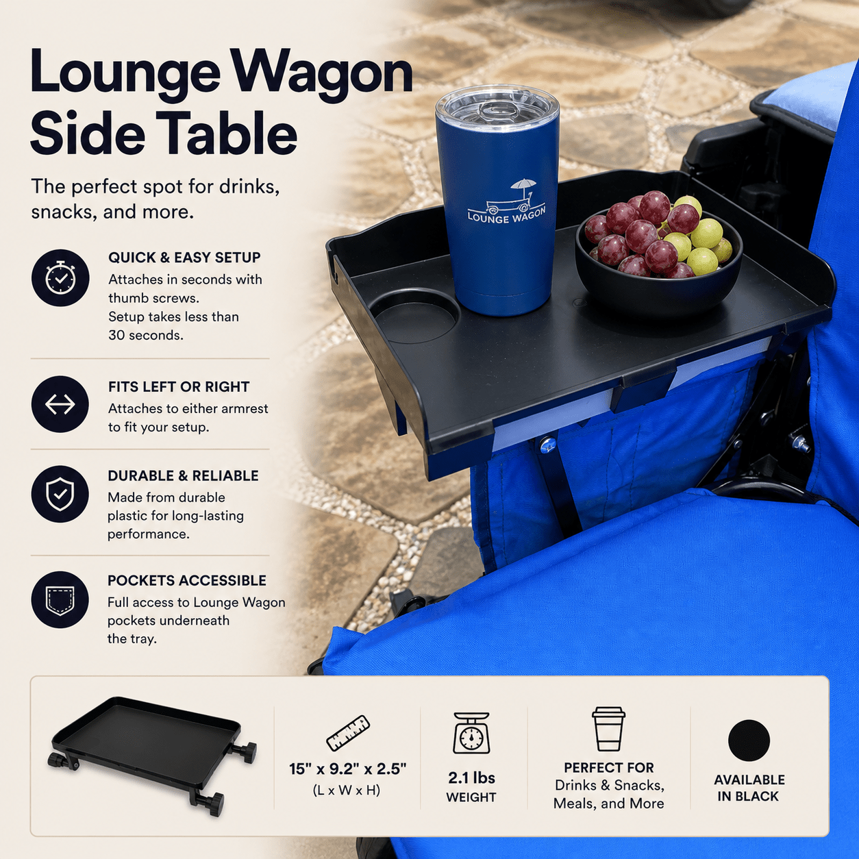 Side Table - Lounge Wagon