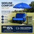 Sideline Comfort Setup - Lounge Wagon