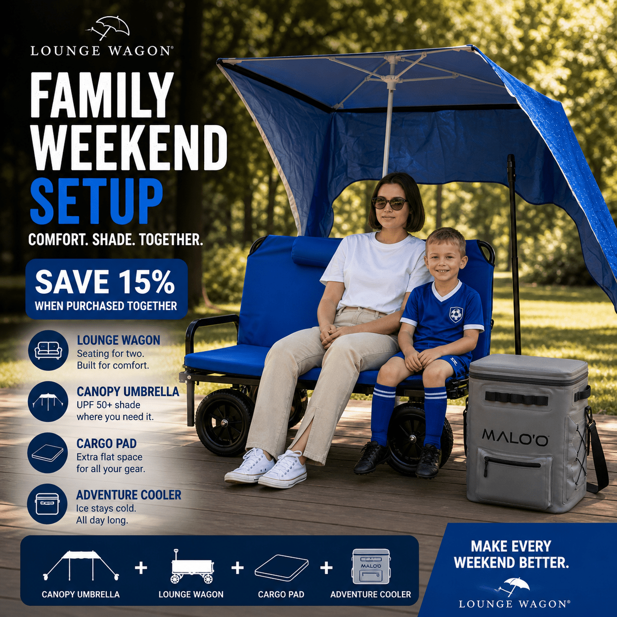 The Family Weekend Setup - Lounge Wagon - Lounge Wagon