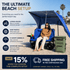 Ultimate Beach Setup - Lounge Wagon